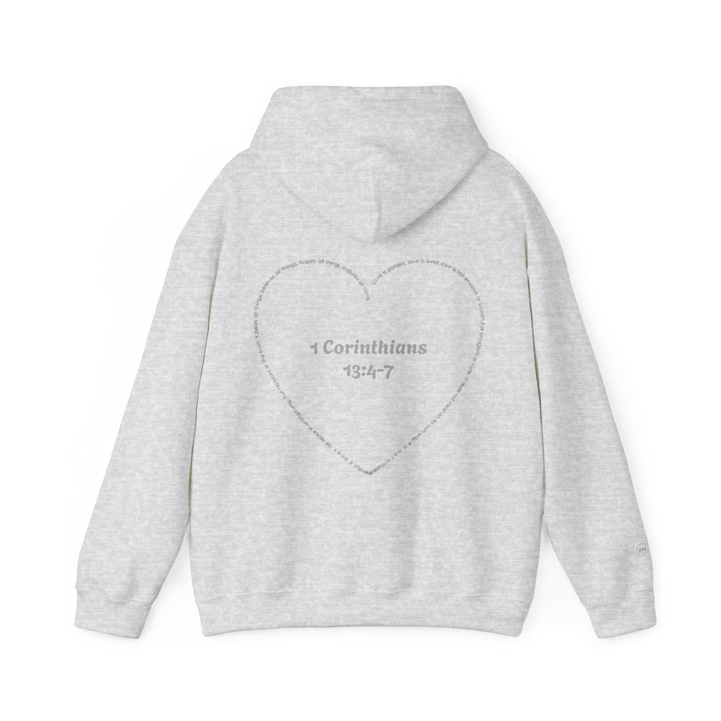 1 Corinthians 13:4-7 Hoodie