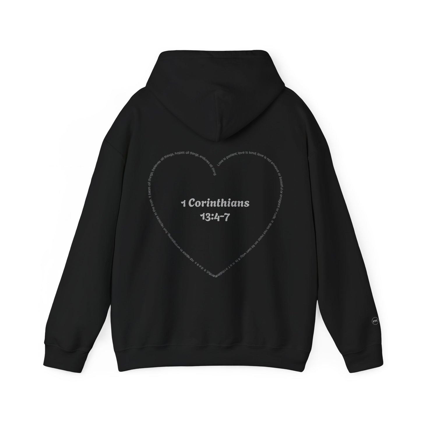 1 Corinthians 13:4-7 Hoodie