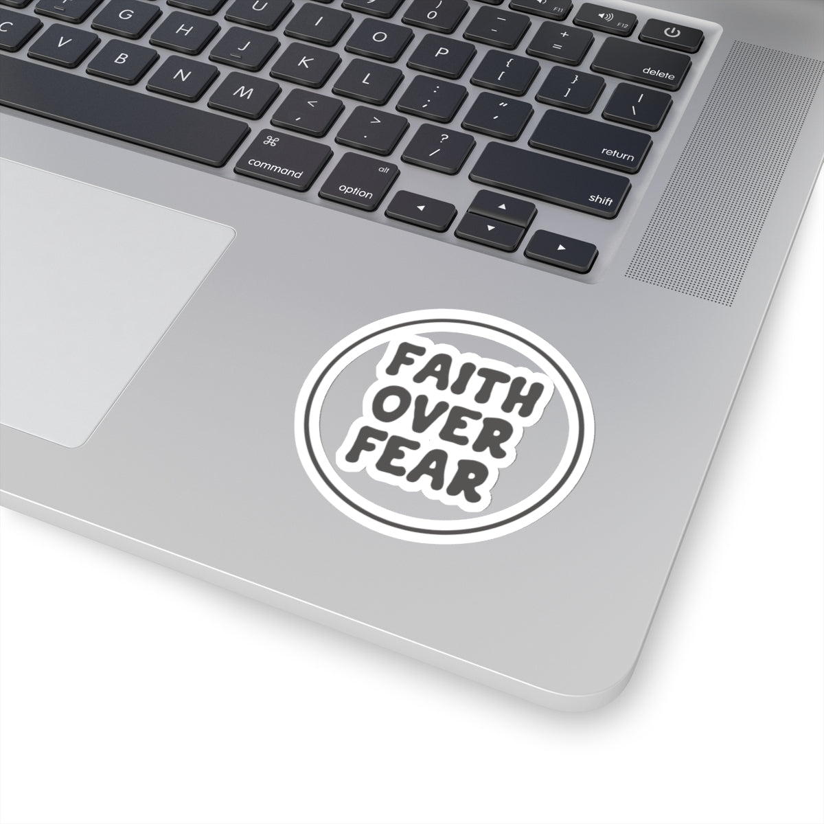 "FAITH OVER FEAR" Sticker