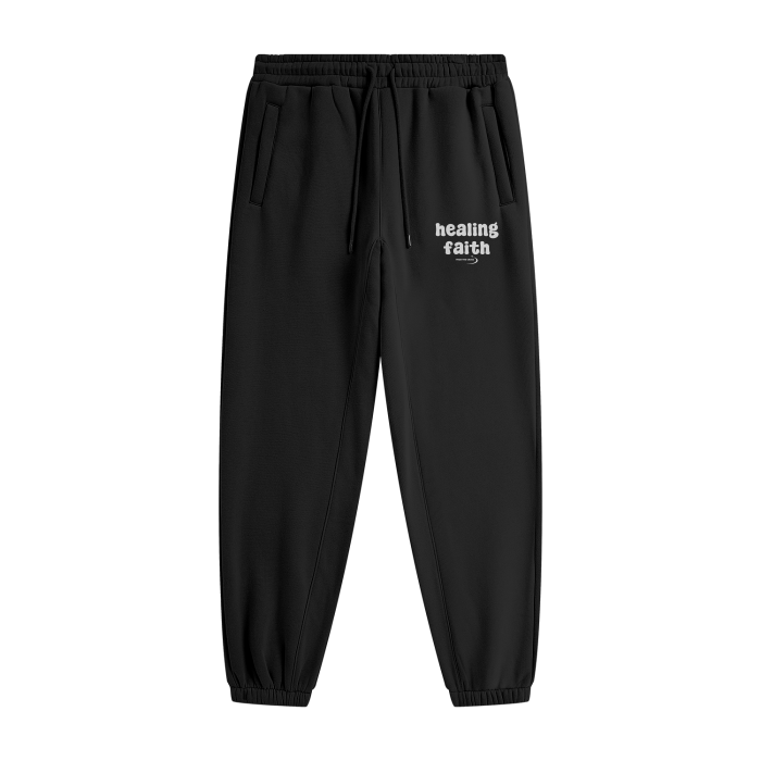 "HEALING FAITH" Fleece Joggers