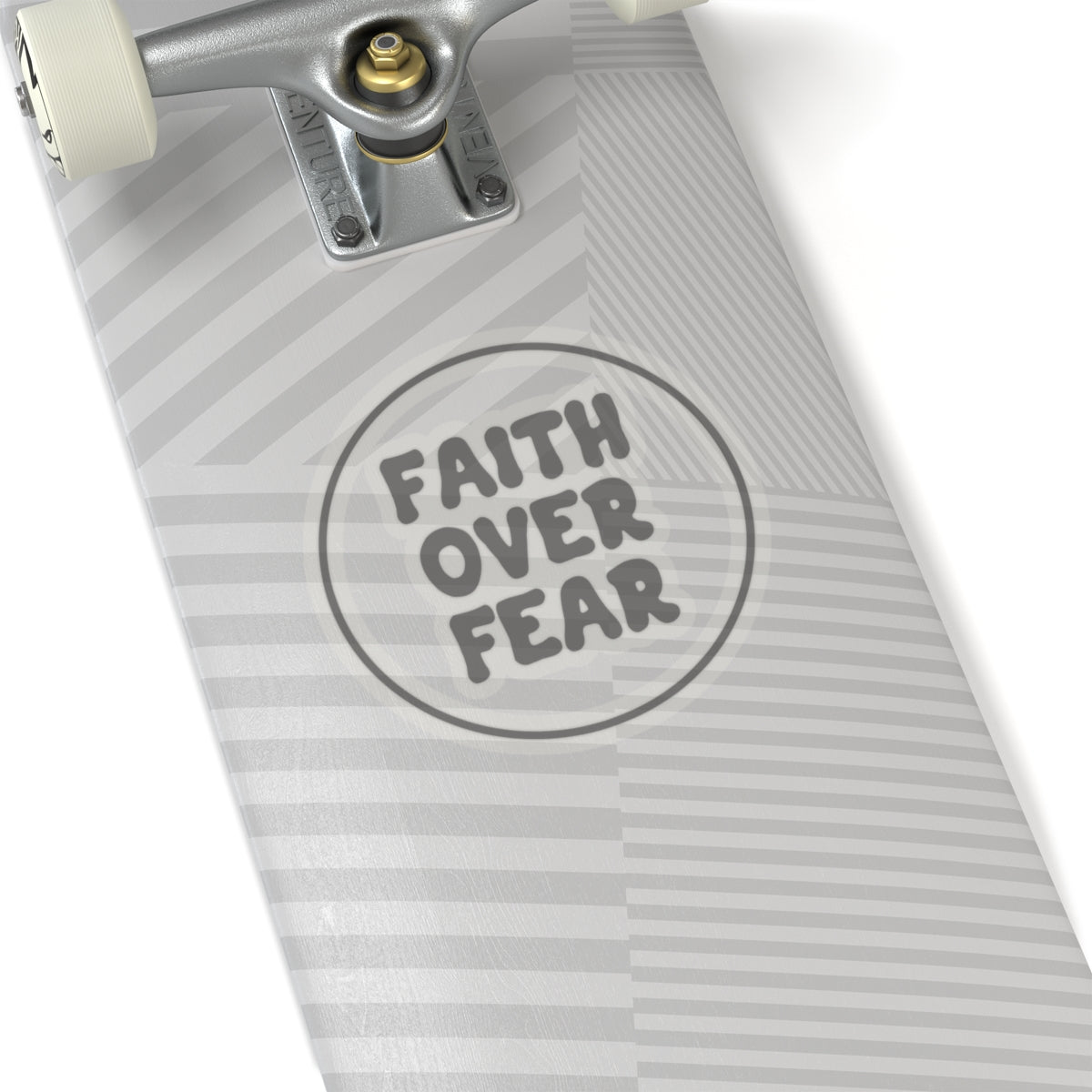 "FAITH OVER FEAR" Sticker