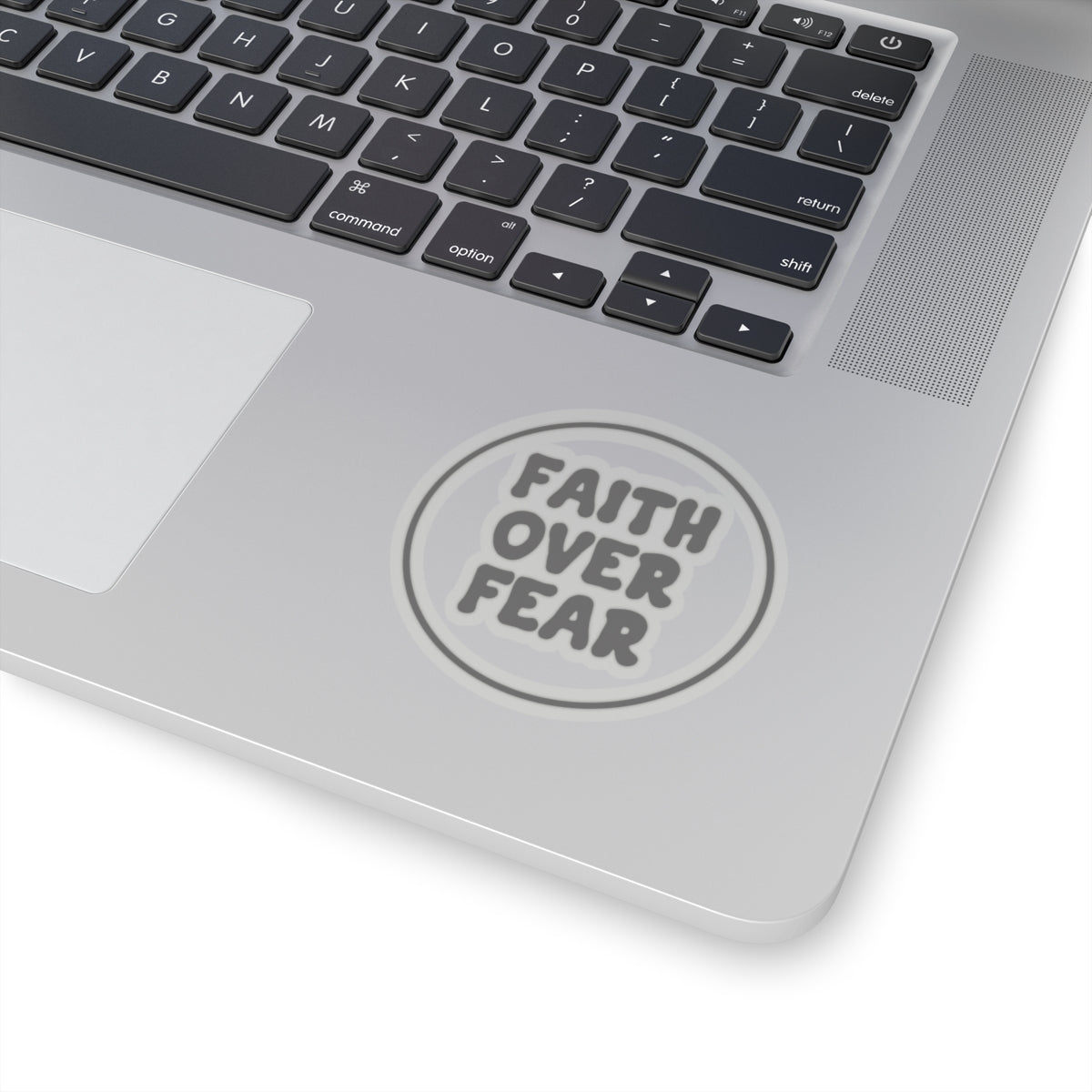 "FAITH OVER FEAR" Sticker