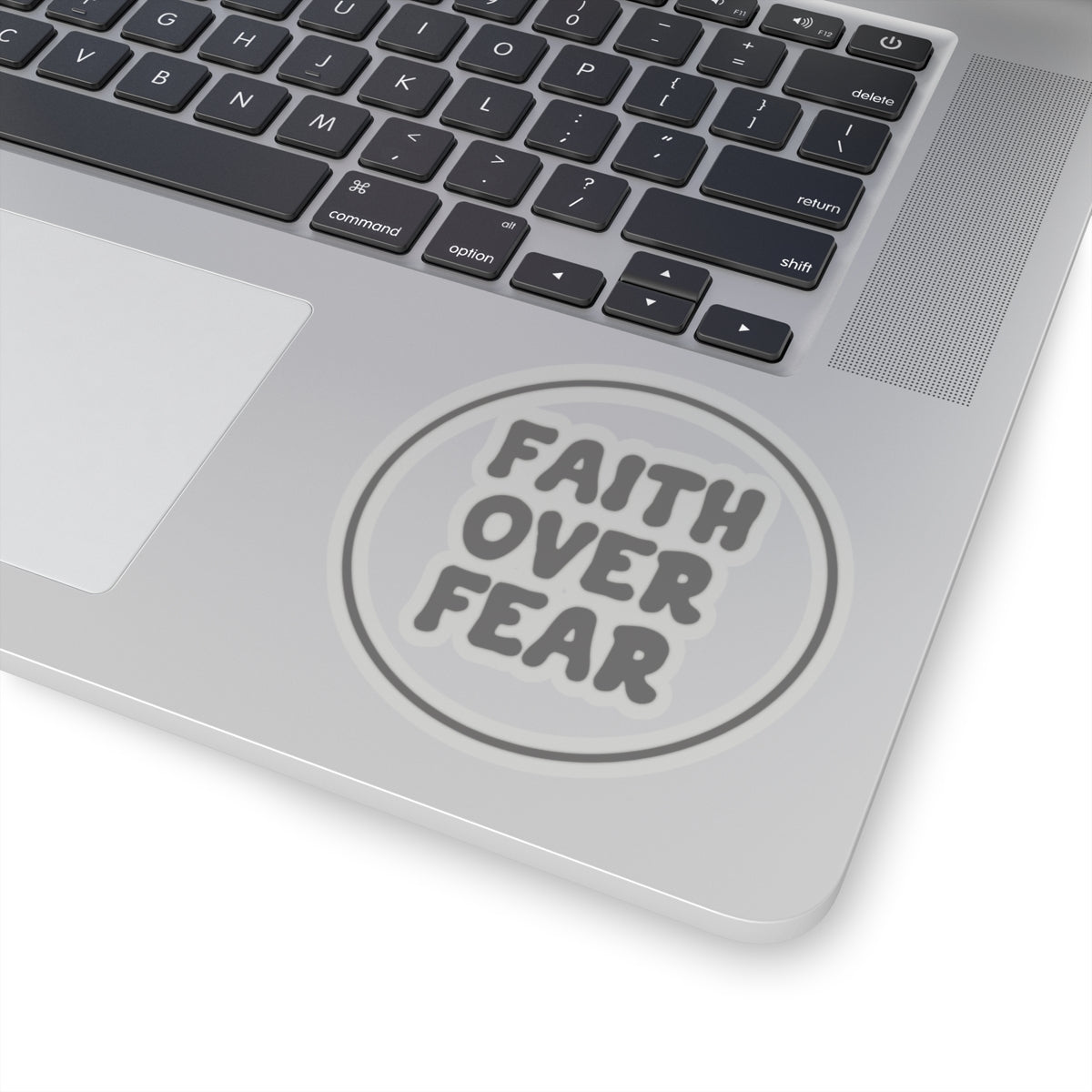 "FAITH OVER FEAR" Sticker