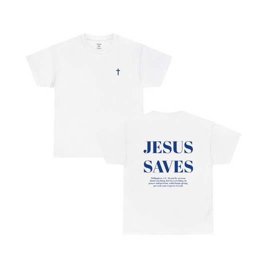 "JESUS SAVES" Tee