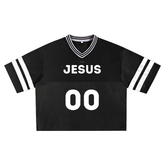 Team Jesus Mesh Boxy Jersey