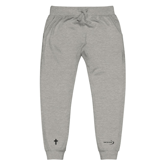 Cross Symbol Fleece Sweatpants